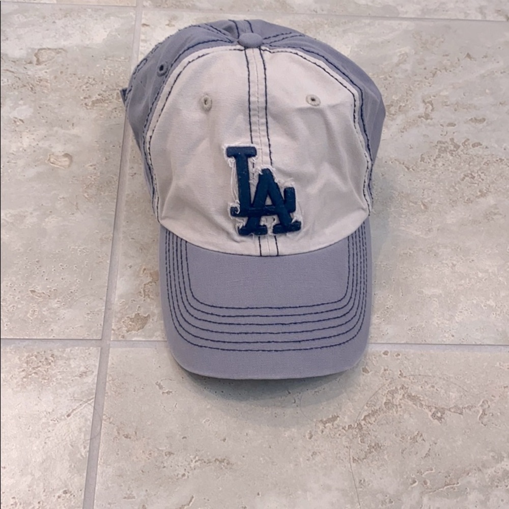 Rare Vintage Dodgers Grey Adjustable hat